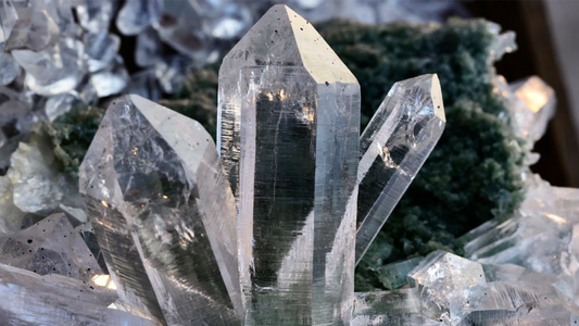 White crystal from the Himalayan mountains