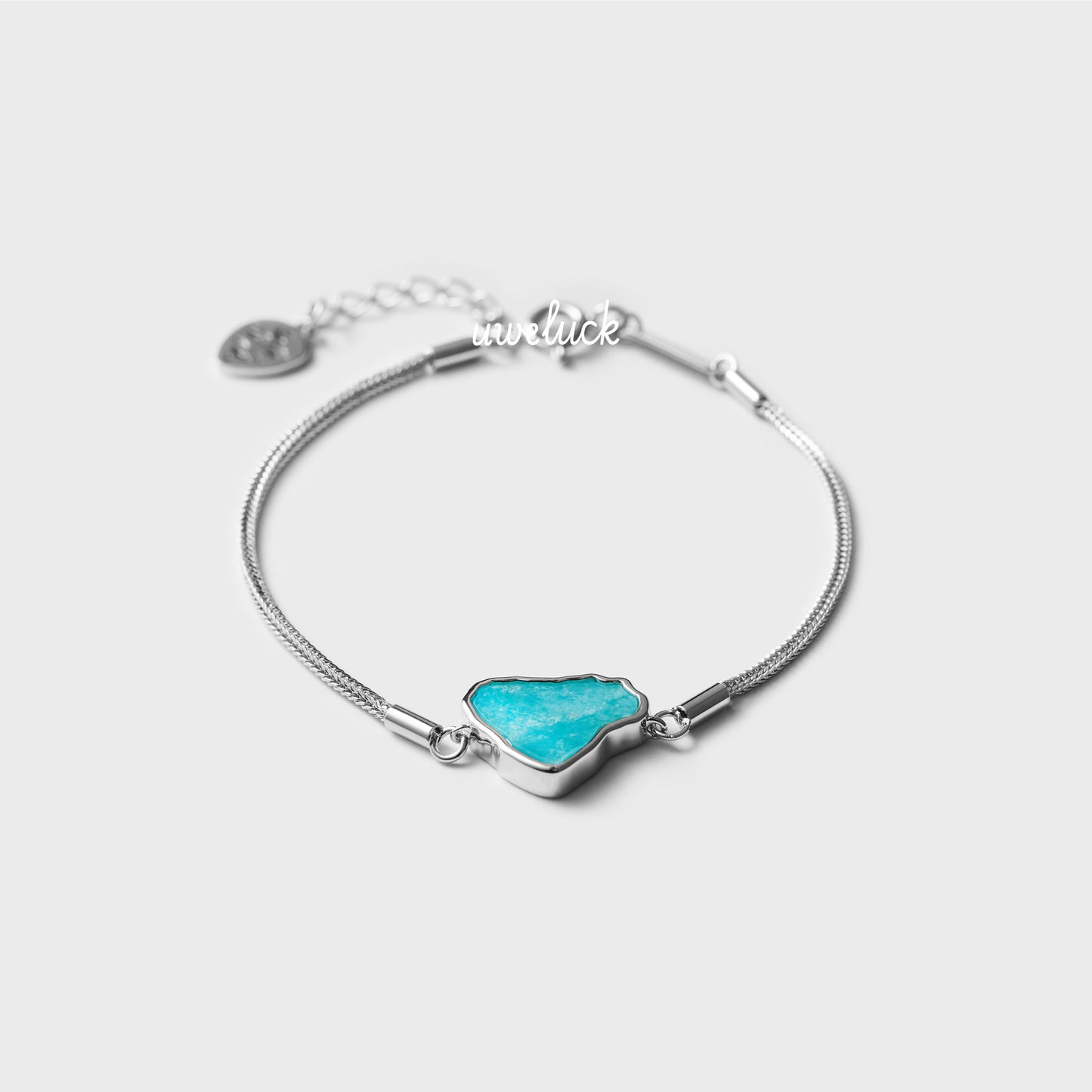 Love Energy-Raw Amazonite Bracelet - UWELUCK