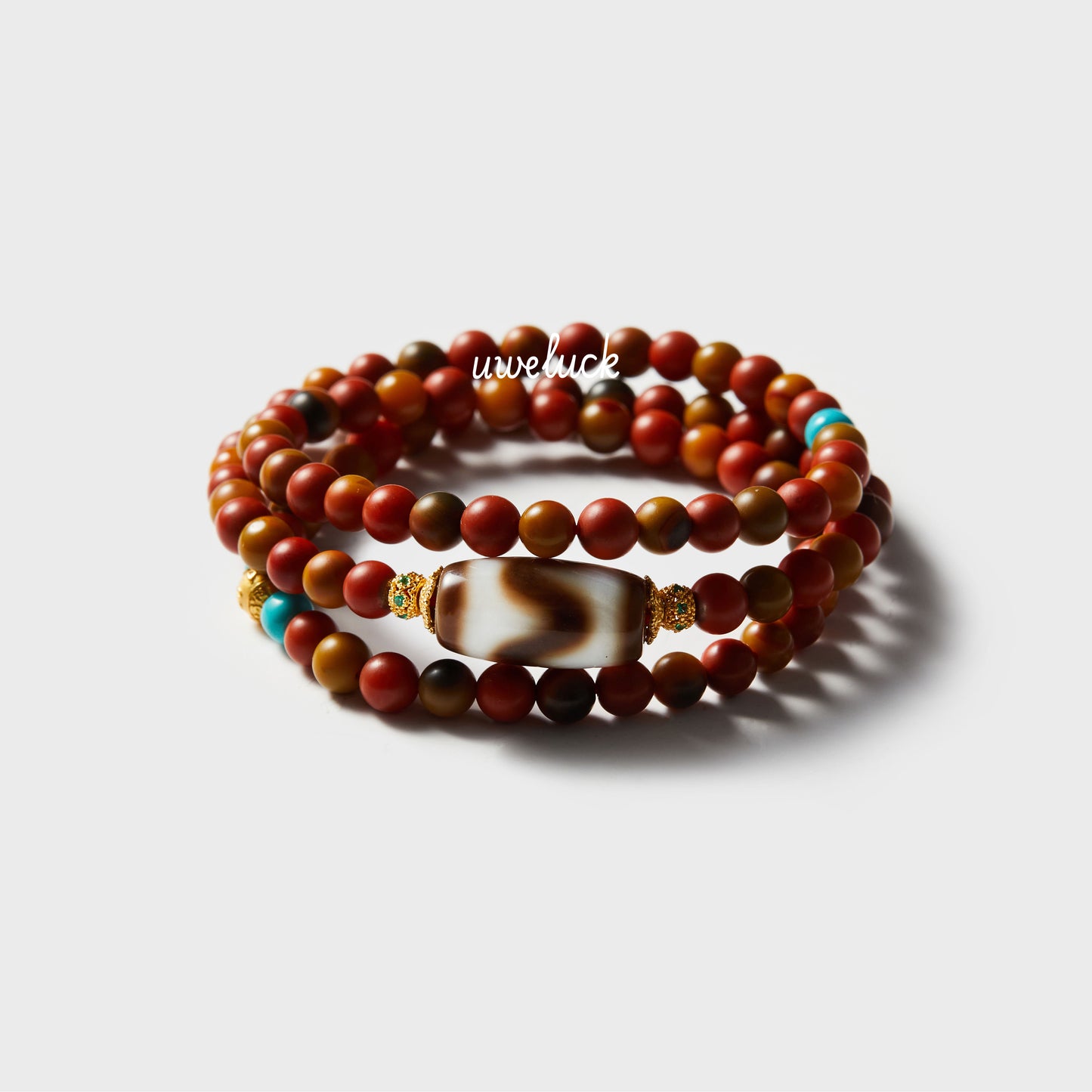 Healthy Energy-Tiger Teeth Dzi Bracelet - UWELUCK