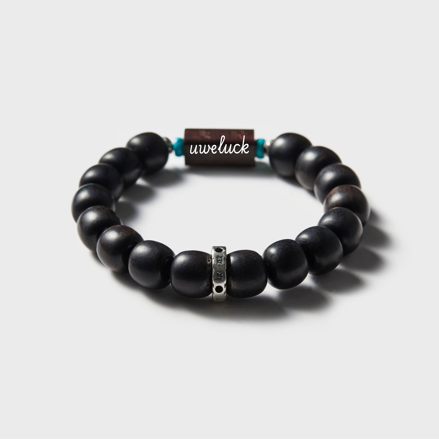 Wisdom Energy-Silver And Rosewood Bracelet - UWELUCK