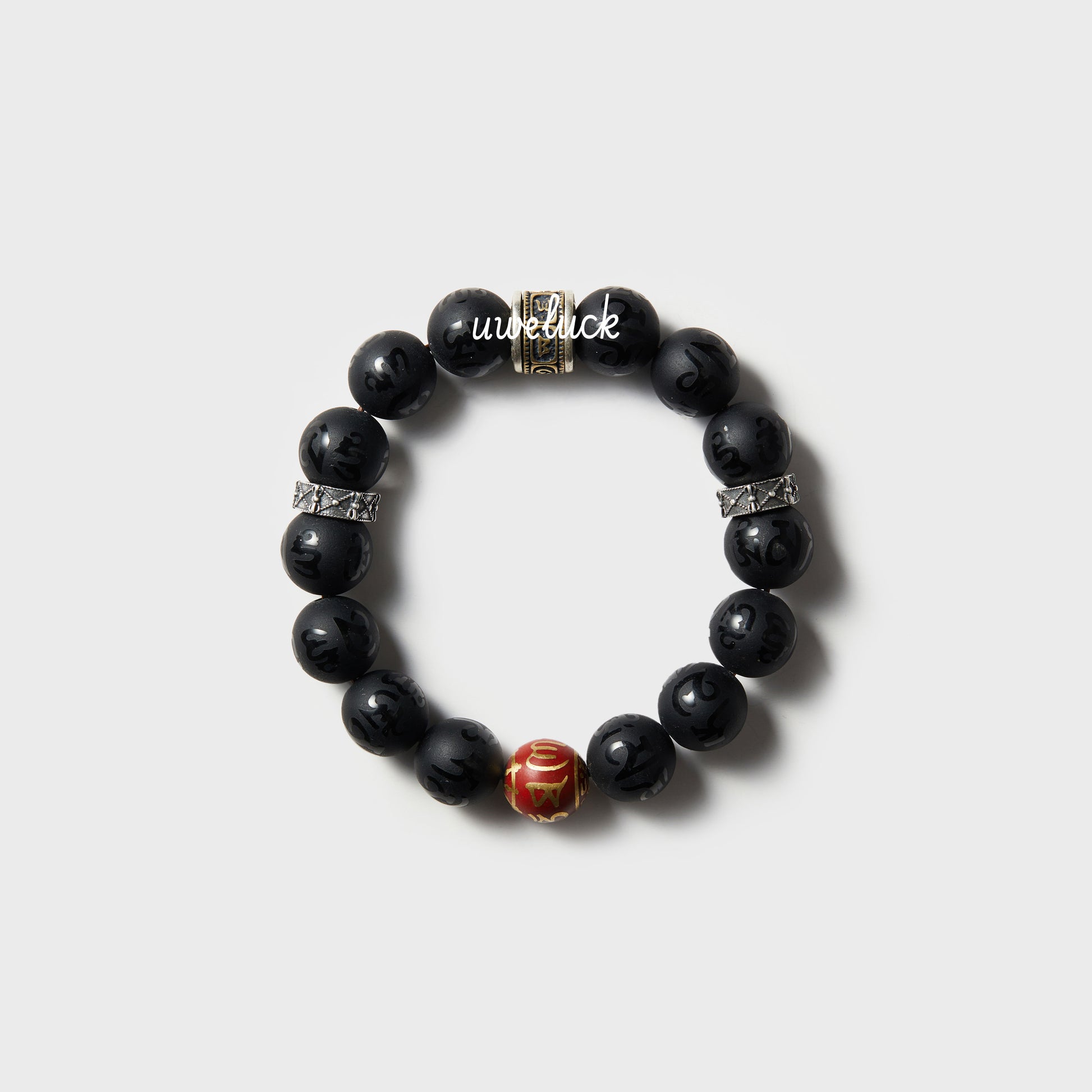 Lucky Energy-Aromatic Gray Beads Bracelet - UWELUCK