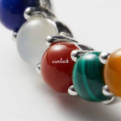 Lucky Energy-Natural Gemstones Handcrafted  Earrings - UWELUCK